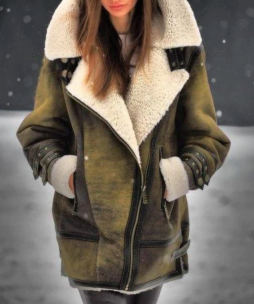 Anmutig gestaltete Jacke