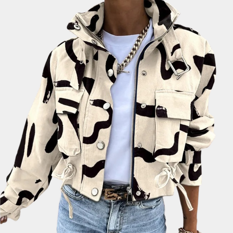 Klassisch gestaltete Jacke