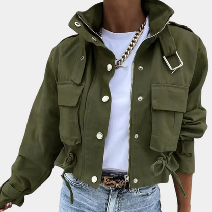 Klassisch gestaltete Jacke