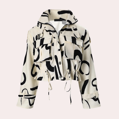 Klassisch gestaltete Jacke