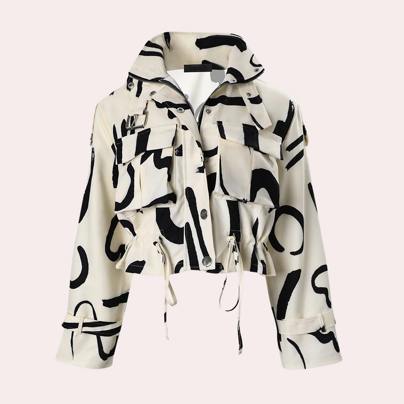 Klassisch gestaltete Jacke