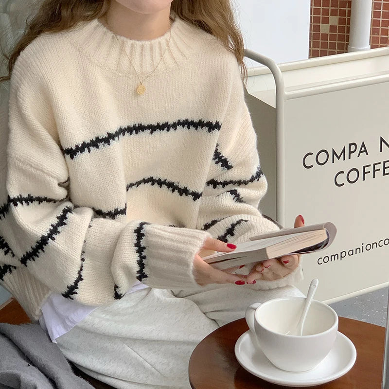 Klassisch gestaltete Pullover