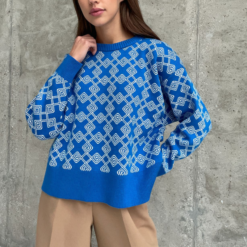 Anmutig gestaltete Pullover