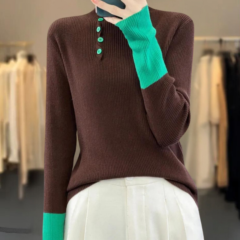 Zeitloser Vintage-Stil Pullover