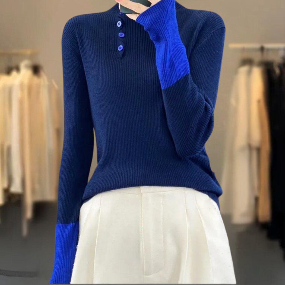 Zeitloser Vintage-Stil Pullover