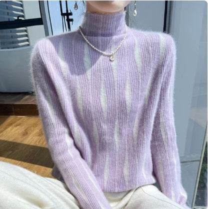 MW | Pullover mit halbhohem Halsausschnitt