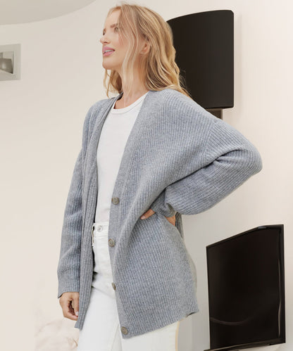 MW | Kaschmir Cocoon Strickjacke