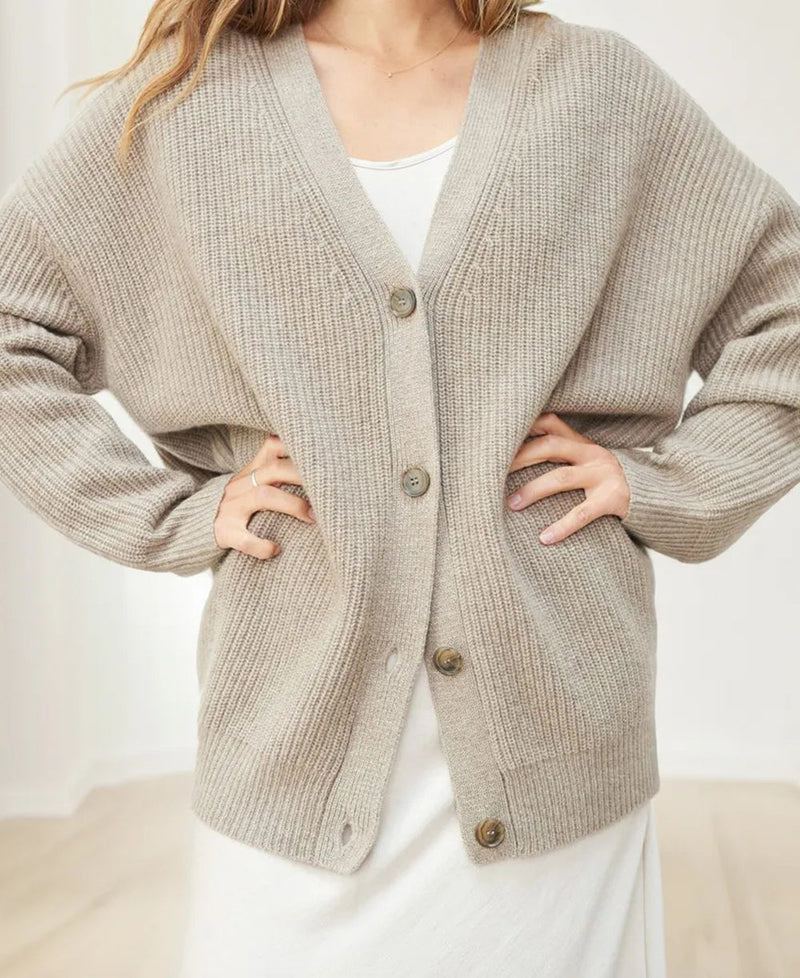 MW | Kaschmir Cocoon Strickjacke