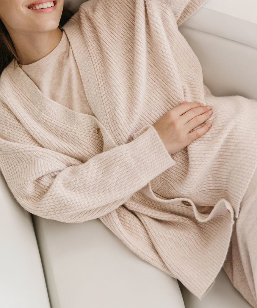 MW | Kaschmir Cocoon Strickjacke