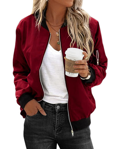 Anmutig gestaltete Jacke