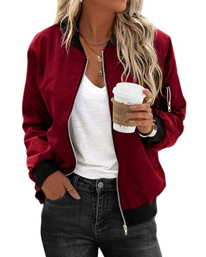 Anmutig gestaltete Jacke