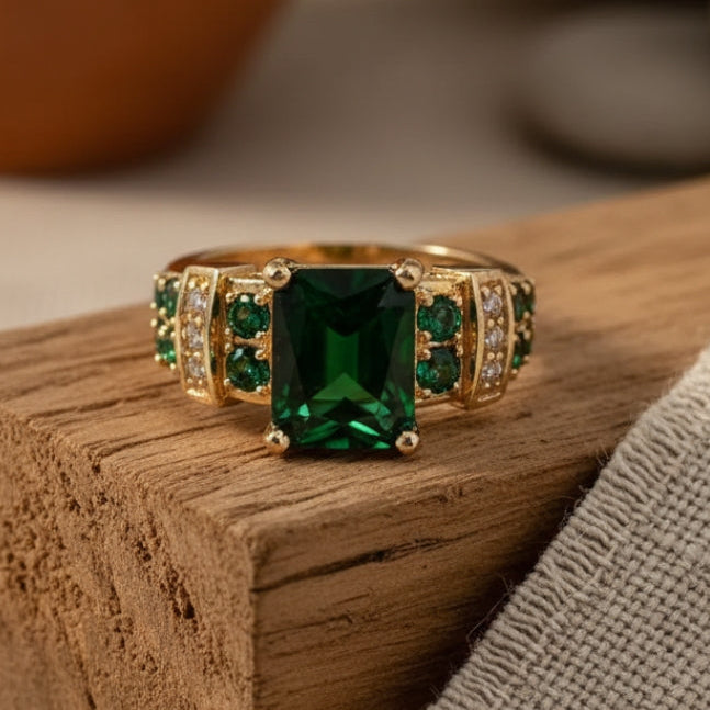 Romantische Gold Ring für besondere Momente