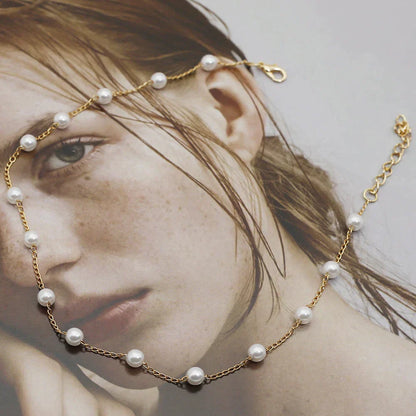 Charmante Gold Halskette für jeden Anlass