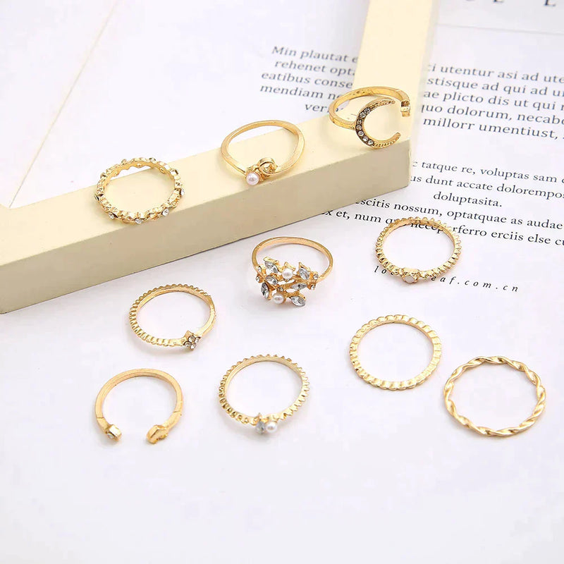 Atemberaubende Gold Ring für den Alltag