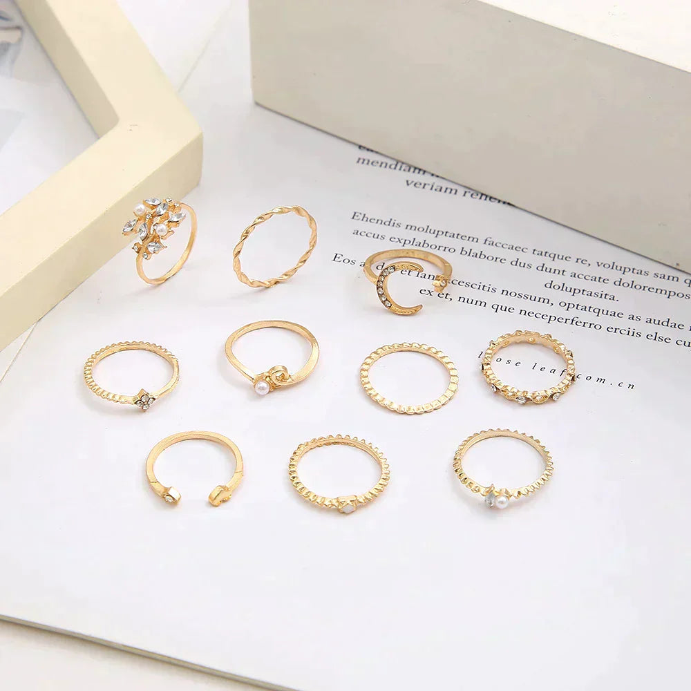 Atemberaubende Gold Ring für den Alltag