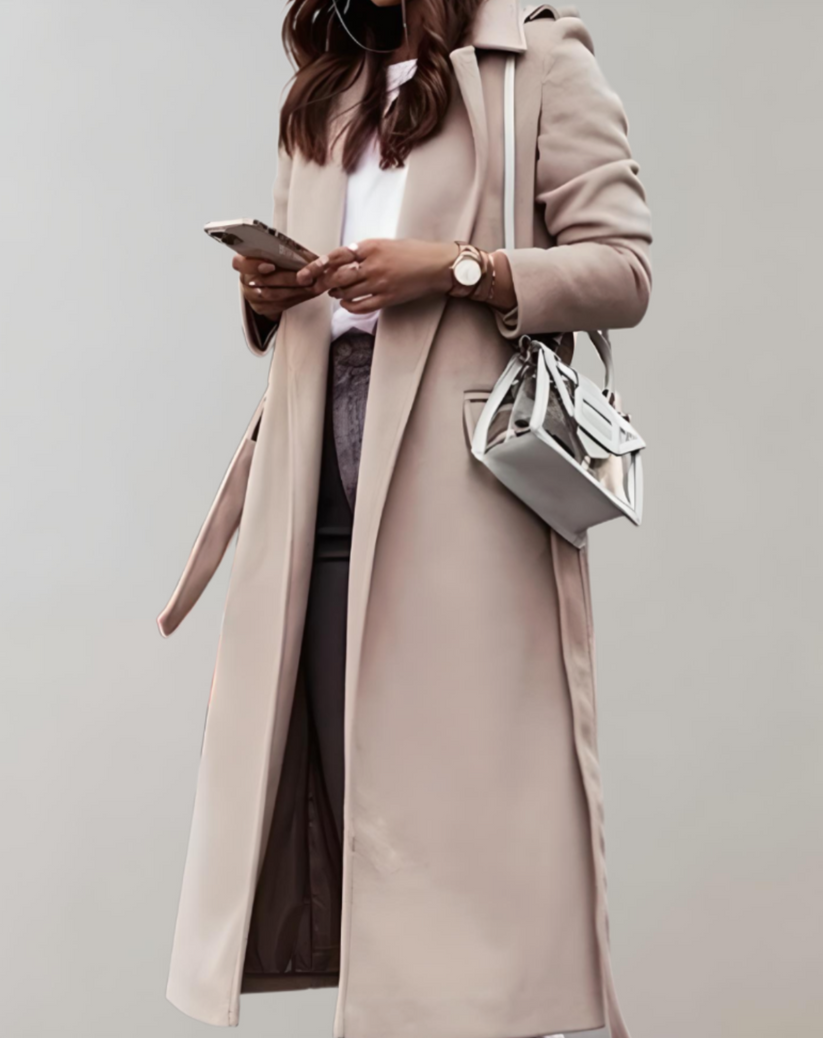 MW | lange Jacke mit Seitentaschen und Reißverschluss