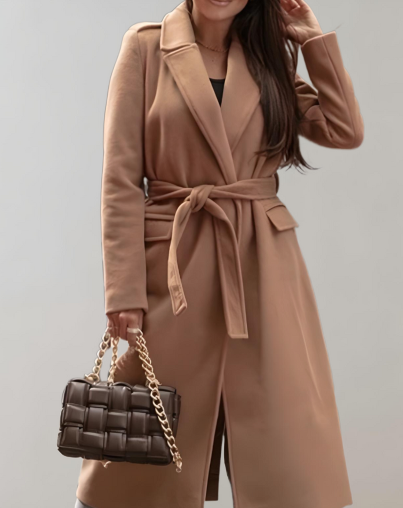 MW | lange Jacke mit Seitentaschen und Reißverschluss