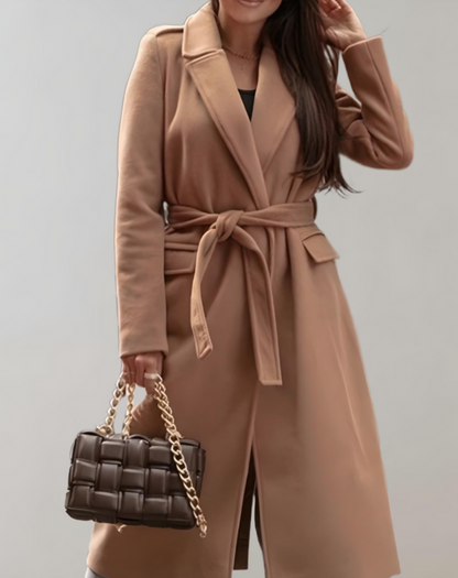 MW | lange Jacke mit Seitentaschen und Reißverschluss