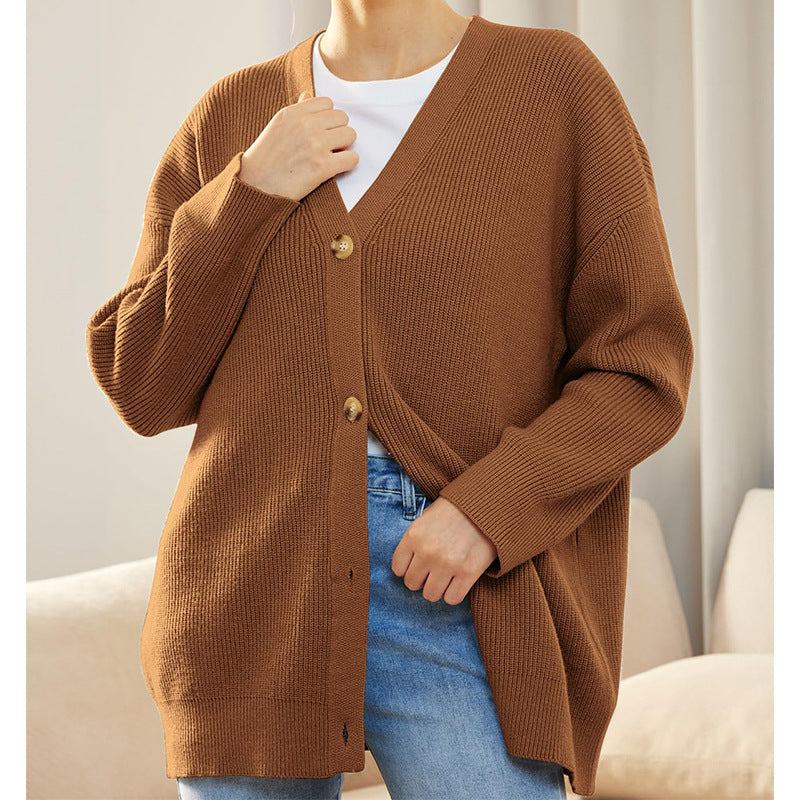 MW | Kaschmir-Kokon-Strickjacke