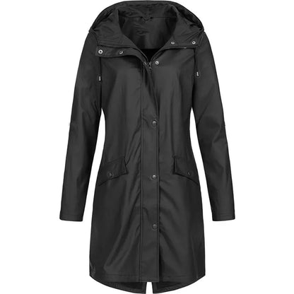 MW | Outdoor lange wasserdichte Jacke