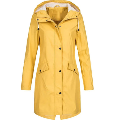 MW | Outdoor lange wasserdichte Jacke