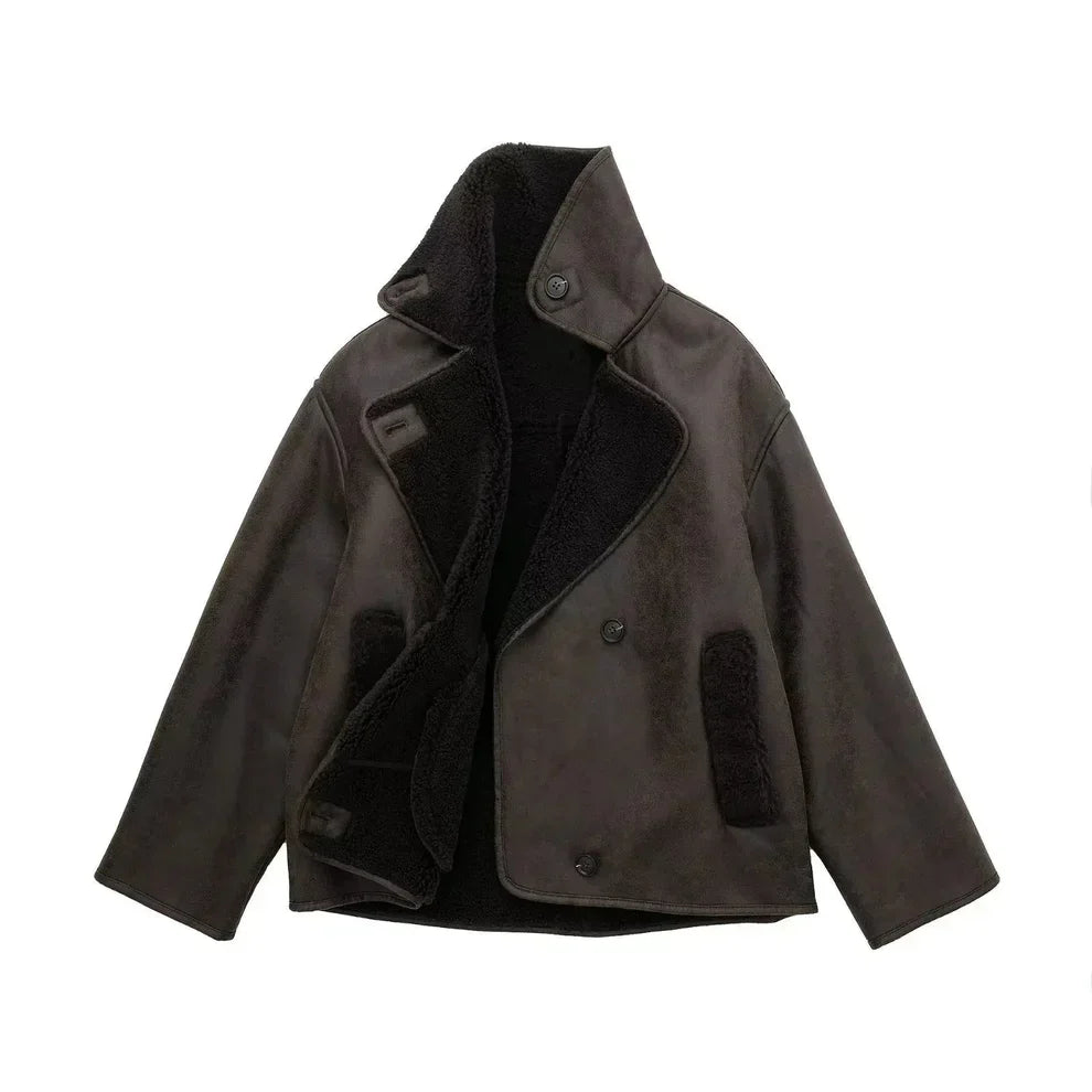 Zeitloser Vintage-Stil Jacke