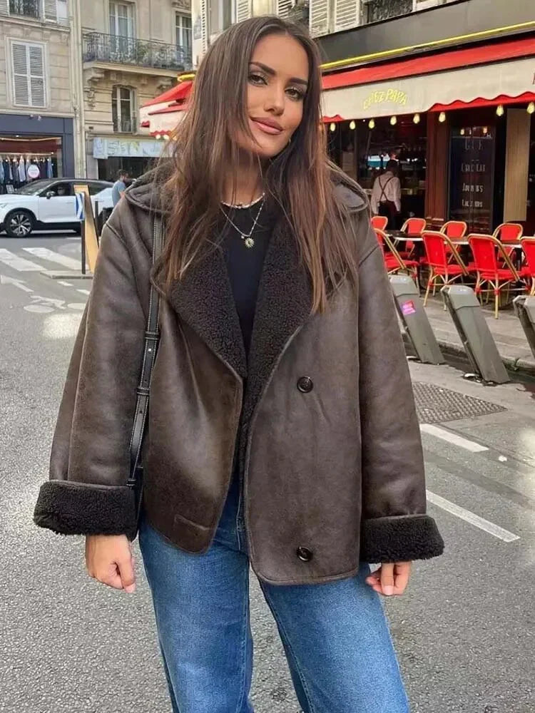 Zeitloser Vintage-Stil Jacke