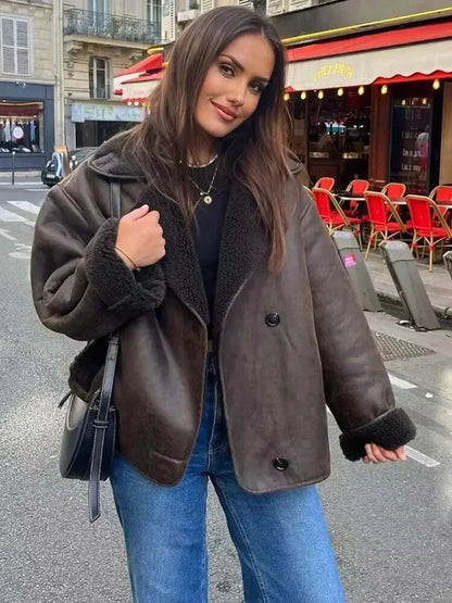 Zeitloser Vintage-Stil Jacke