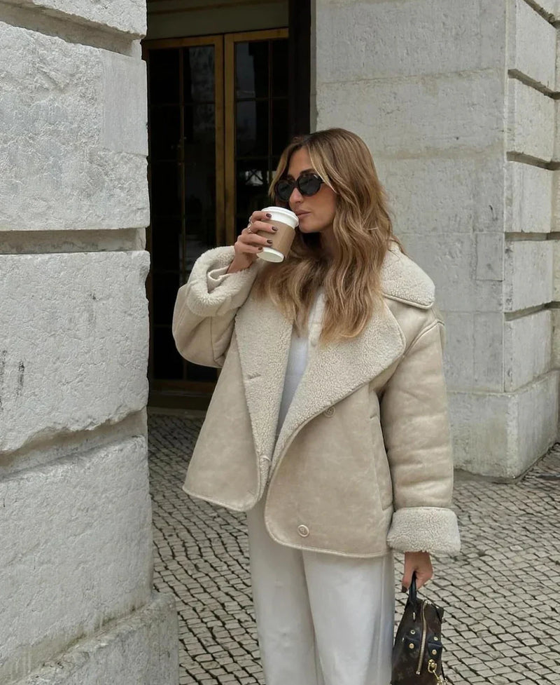 Zeitloser Vintage-Stil Jacke