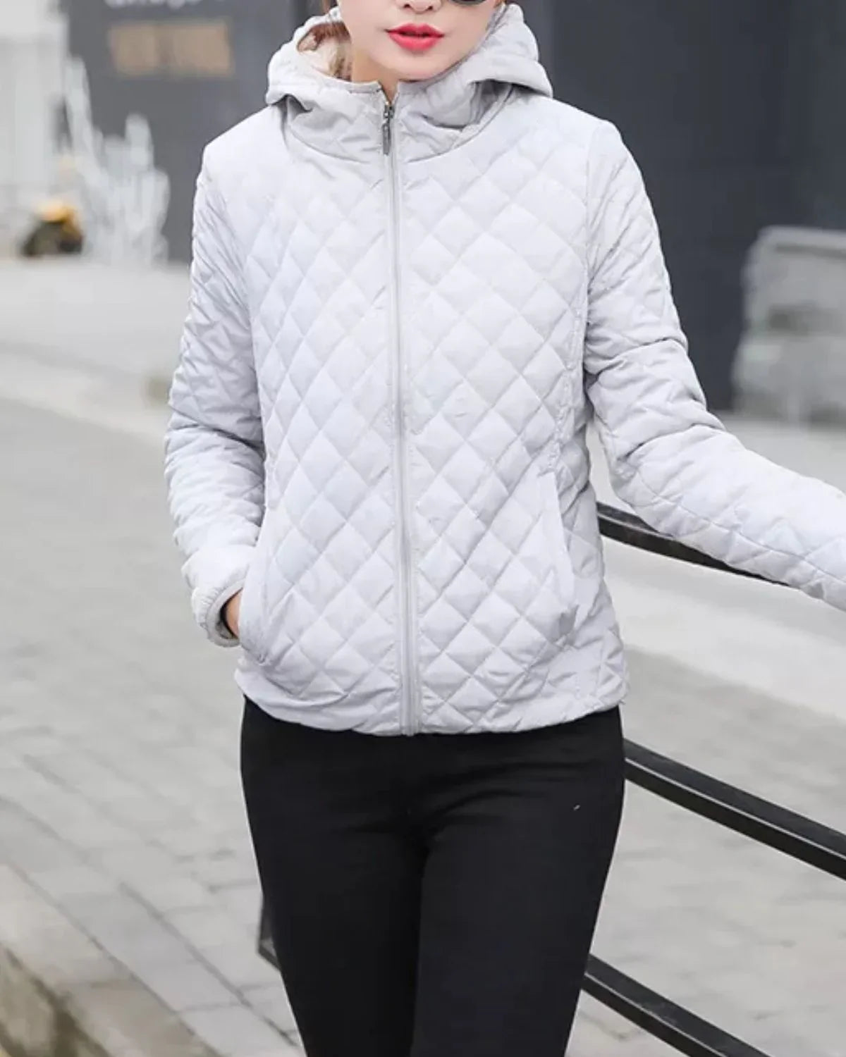Klassisch gestaltete Jacke