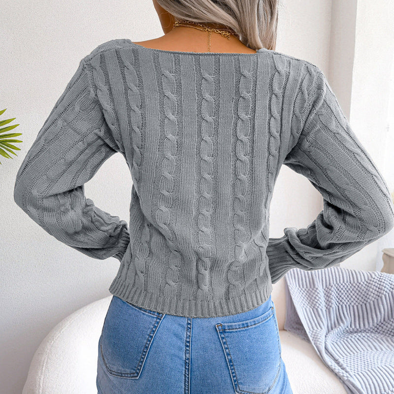 Zeitloser Vintage-Stil Pullover