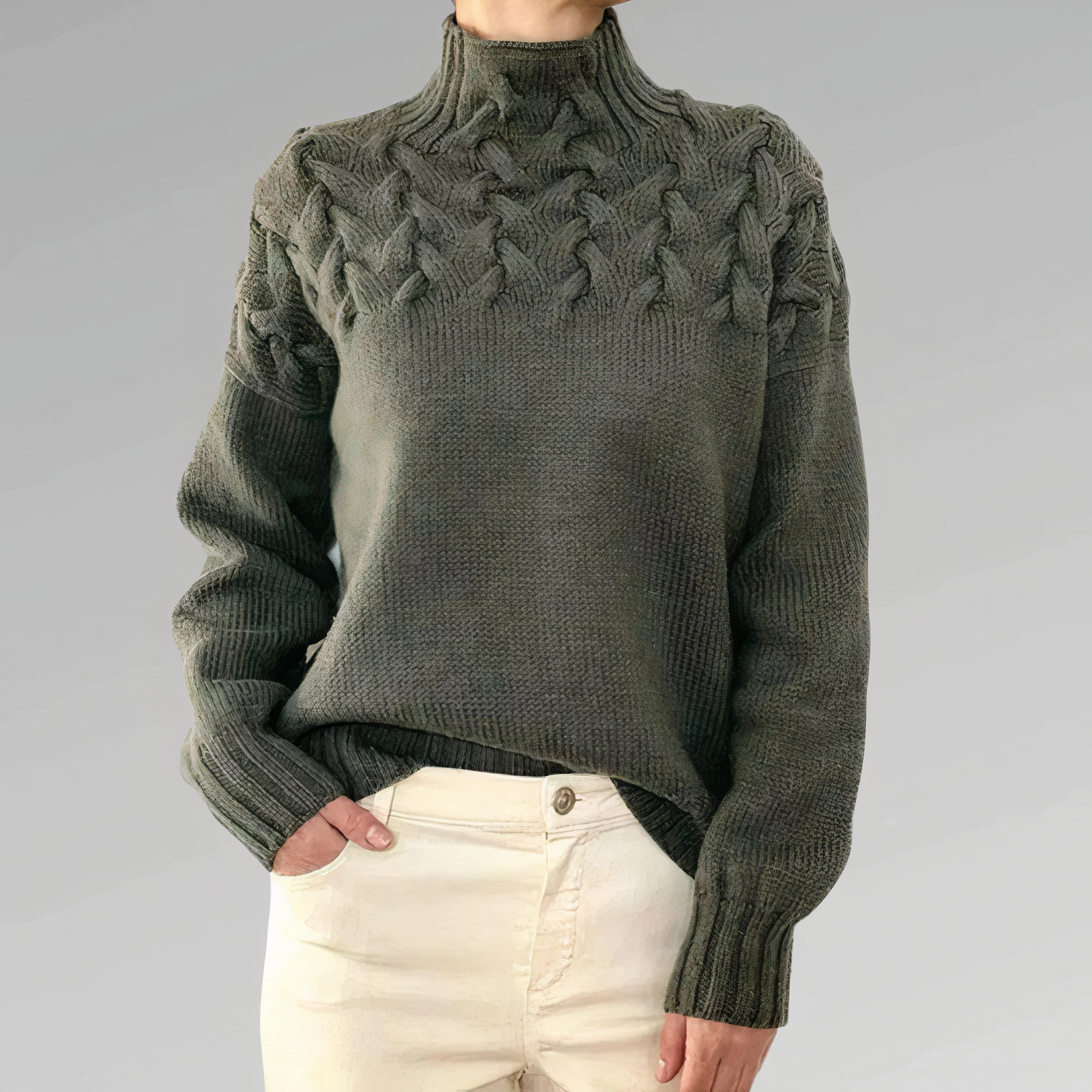 Anmutig gestaltete Pullover