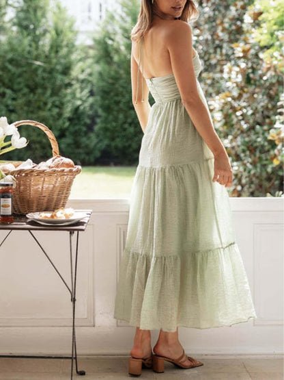 MW | Maxikleid mit Neckholder