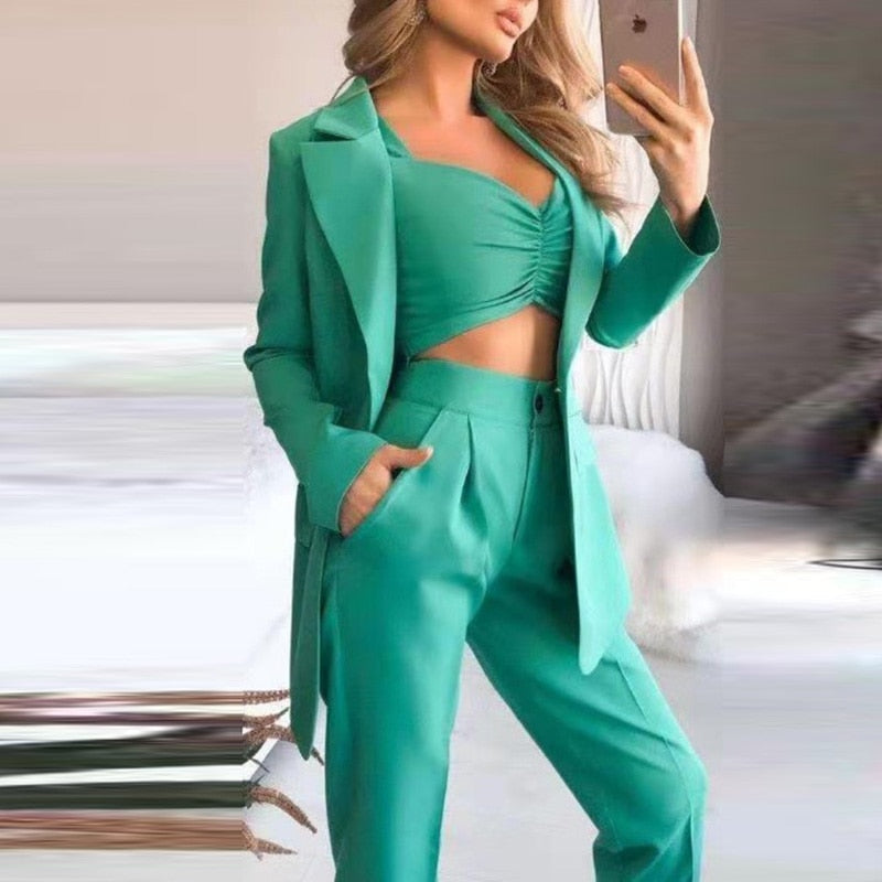 MW | NoudsBlazer I 3-teiliges Blazer-Set für Frauen