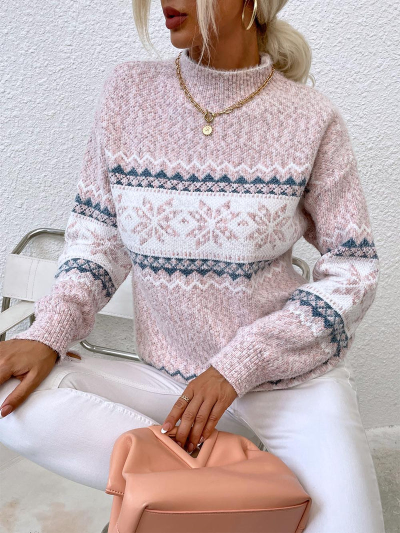 Zeitloser Vintage-Stil Pullover