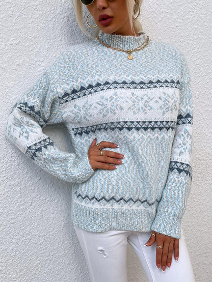 Zeitloser Vintage-Stil Pullover