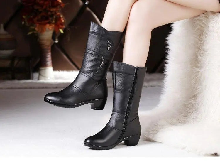 Elegante und stützende orthopädische Stiefel