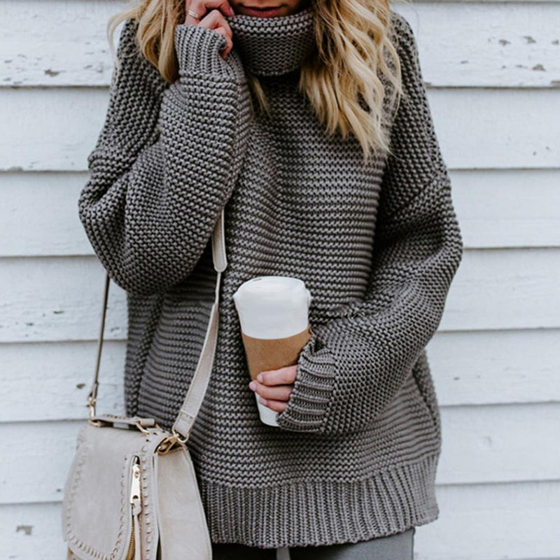 MW | Lockerer Rollkragenpullover