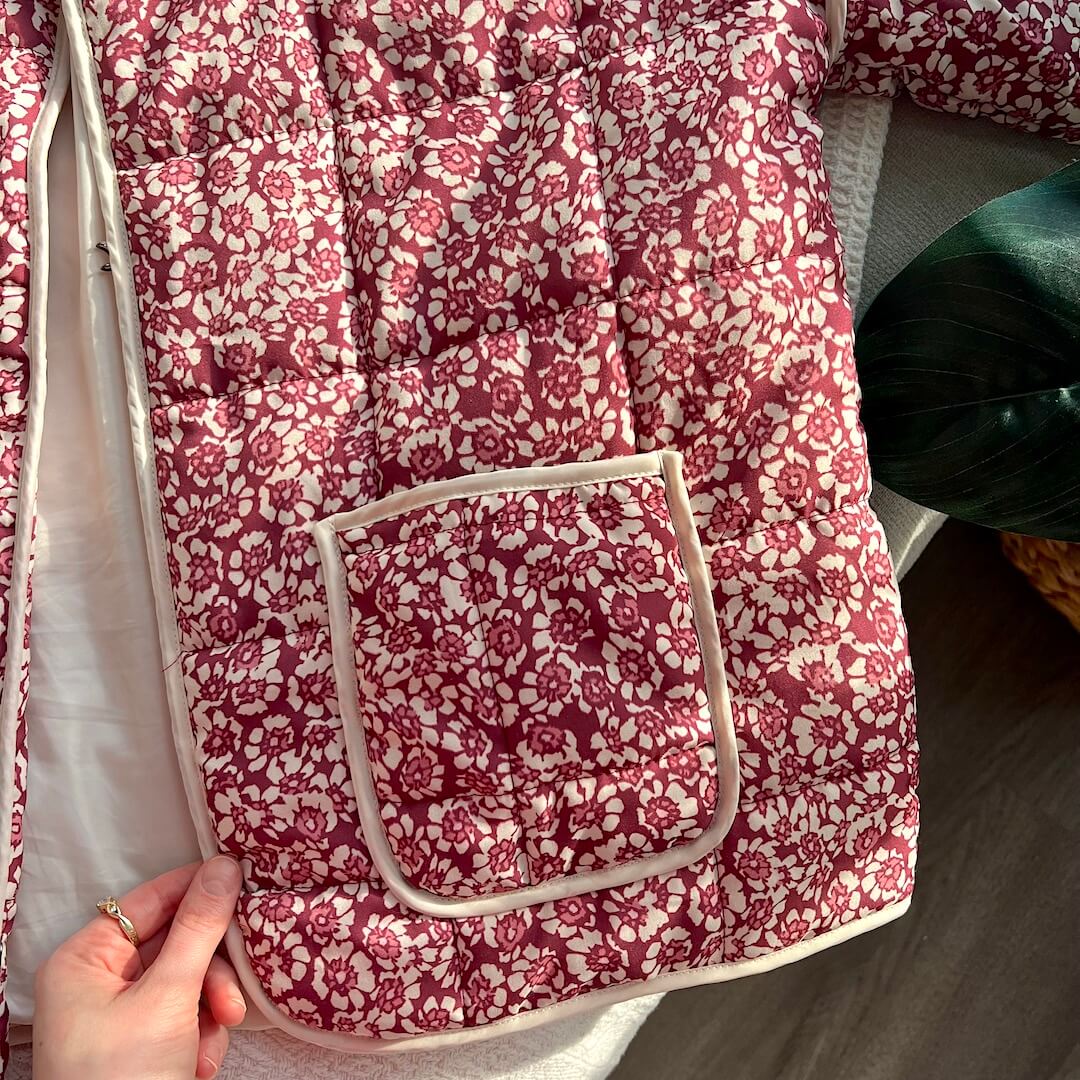 MW | Daisy Gemusterte Jacke