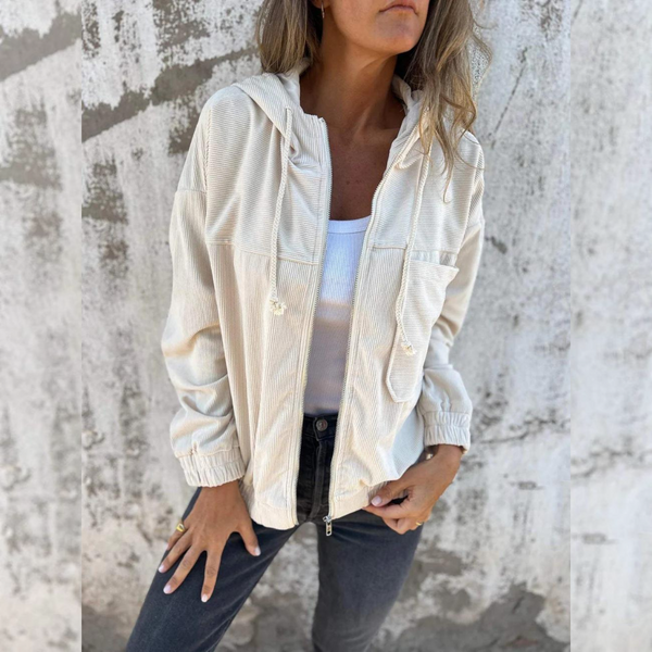 Anmutig gestaltete Jacke
