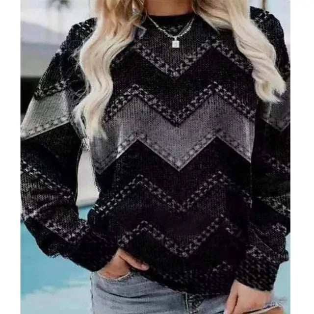 MW | Druck Pullover Sweatshirt