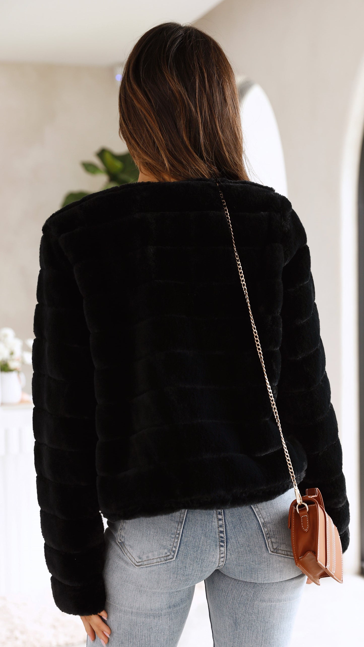 Zeitloser Vintage-Stil Jacke