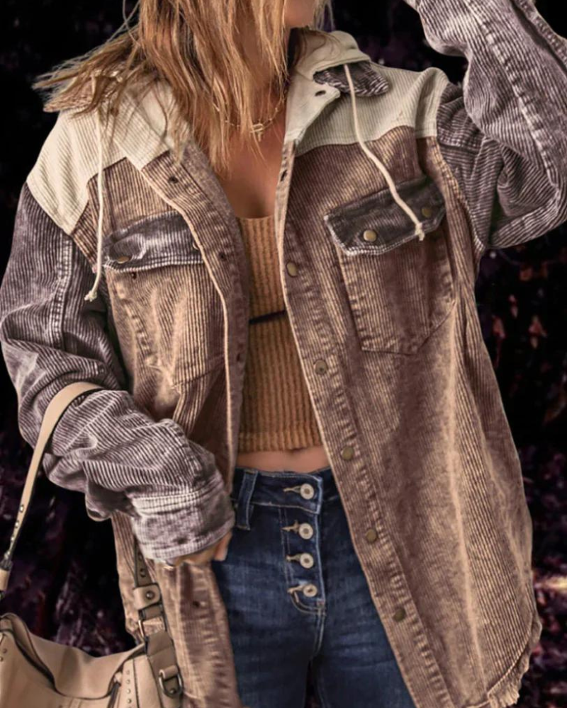 Durchdacht gestaltete Jacke