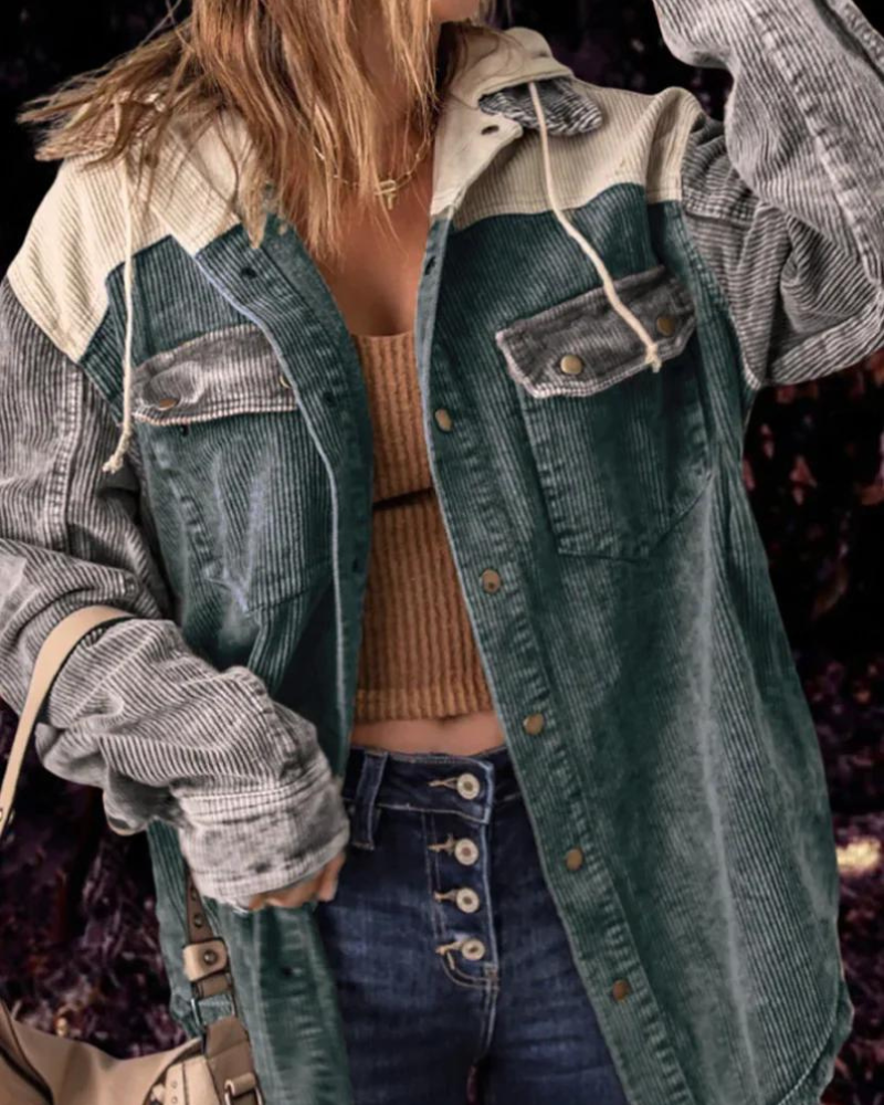 Durchdacht gestaltete Jacke