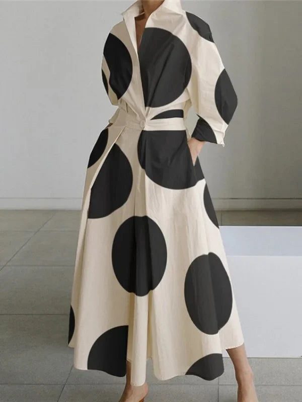 MW | Maxikleid mit verwegenem Print