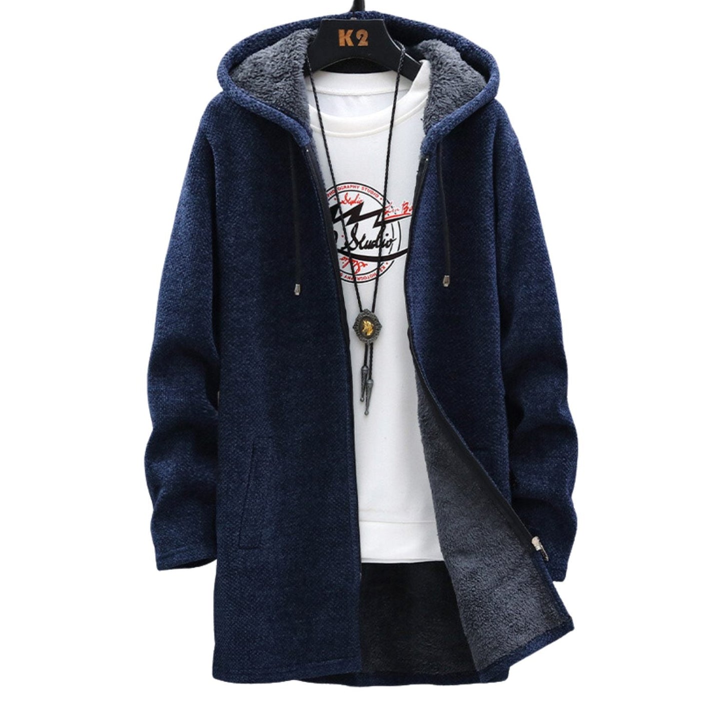 Klassisch gestaltete Jacke