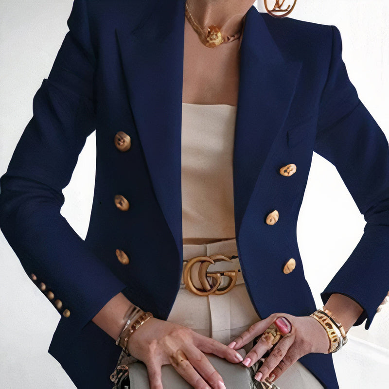 Klassisch gestaltete Jacke