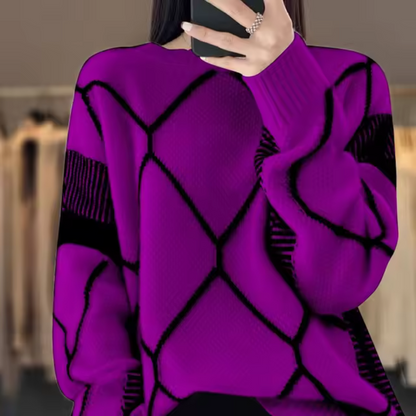 Zeitloser Vintage-Stil Pullover