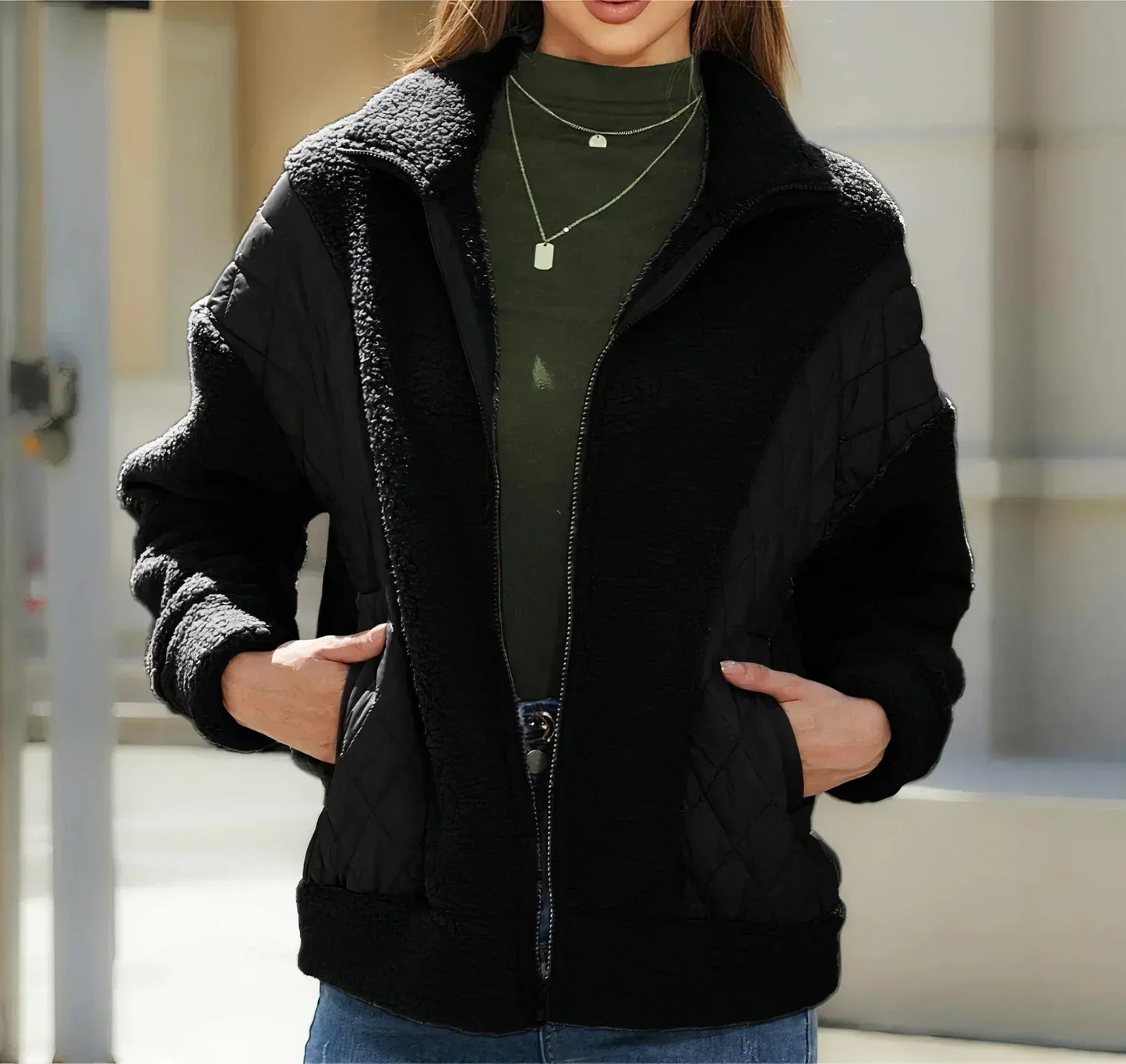 MW | Trendy Pocket Jacket für Frauen