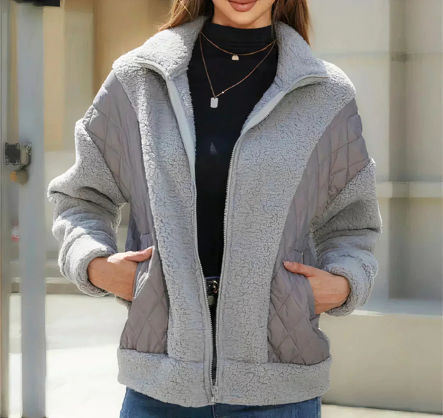 MW | Trendy Pocket Jacket für Frauen
